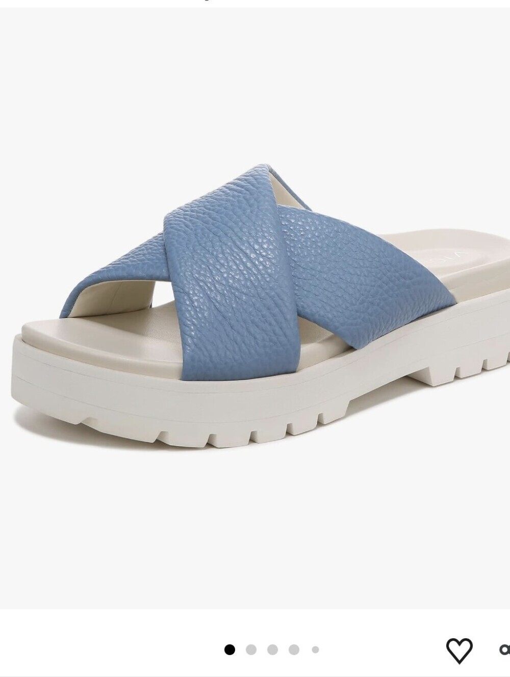 Vionic Women's Sandals Onyx Vesta Slip On Comfort Platform Blue Shadow Size 11
